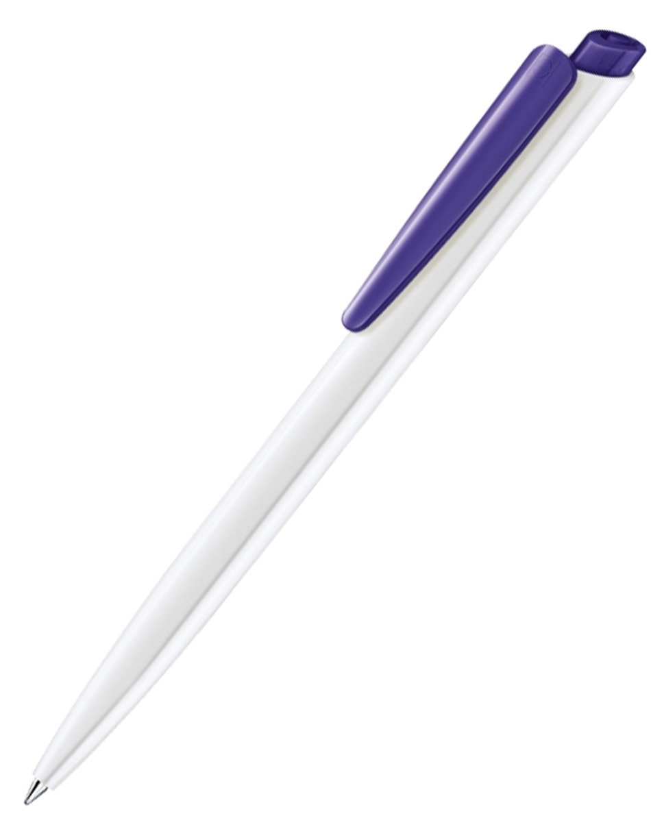 Ручка Senator Dart Basic Polished бело-фиолетовый